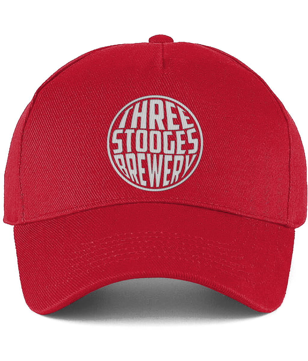 Three Stooges Cotton Cap - White Logo